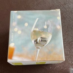 NIB Wine Pearls Metal Chillers